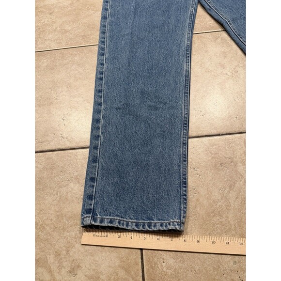 Harley Davidson Jeans Mens 36x32 Blue Straight Leg Relaxed Fit Biker Motorcycle - Picture 9 of 11